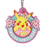 Pockemon - Pikachu I-1 - Pikachu and Friends - Happy Beach Time - Rubber Strap